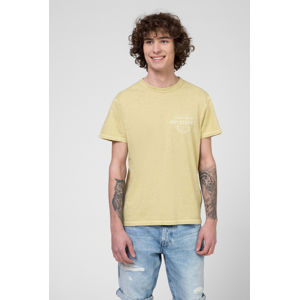 Pepe Jeans pánské žluté tričko - L (31)